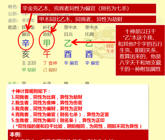 八字排盘四柱八字免费排盘图1