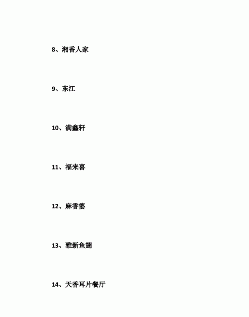 如何给餐馆取一个简单好记的名字？图1