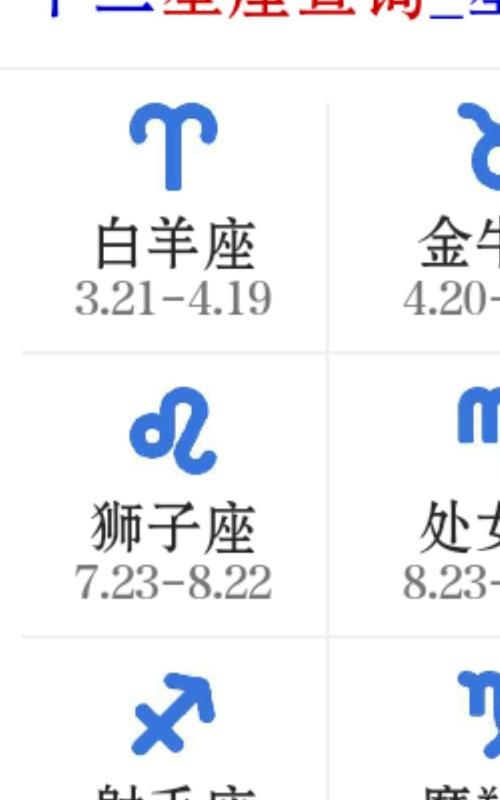 8月份星座是什么星座？图1