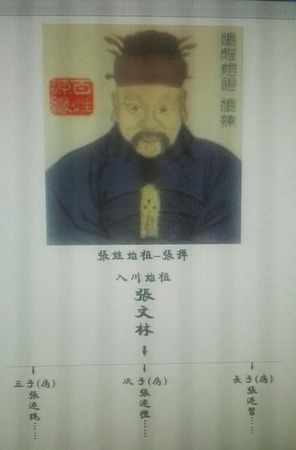 张氏家谱字辈大全图1