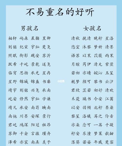 好听的双胞胎女孩名字图1