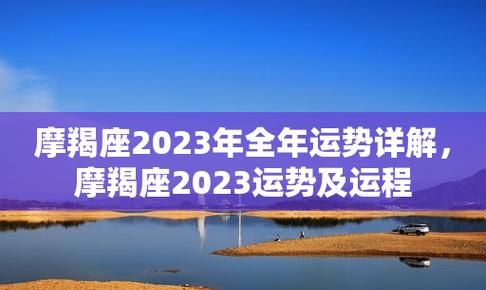 摩羯座2023年运势详解图1