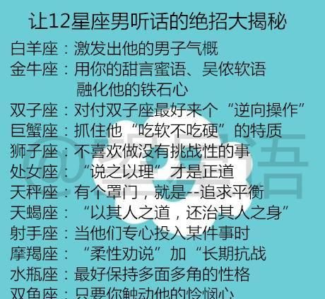 12星座大揭秘：性格、特点及缺点图1