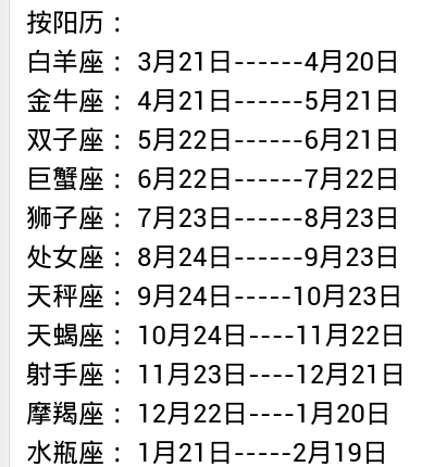 1994年10月18日是什么星座？图1